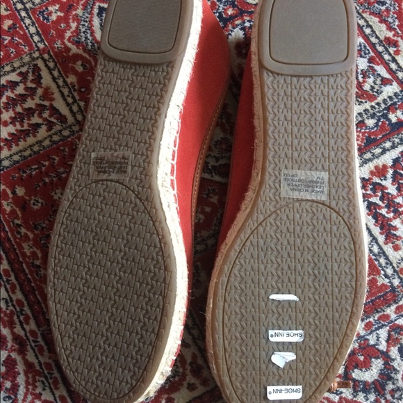 NWOT • Michael Kors Burnt Orange Espadrilles - Picture 4 of 4